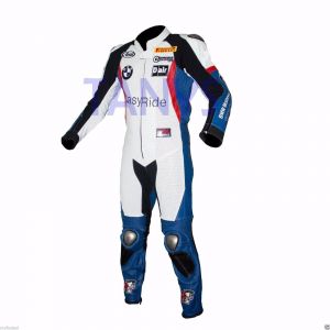 MOTO אתר הדילים המוטוריים חליפות מבוגרים Leon Haslam BMW Easy Motorcycle Motorbike Racing Leather Suit