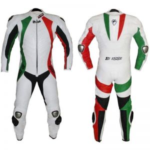 MOTO אתר הדילים המוטוריים חליפות מבוגרים New Motorbike One 1Piece Motorcycle Genuine Cowhide Leather Racing Suit CE Armou