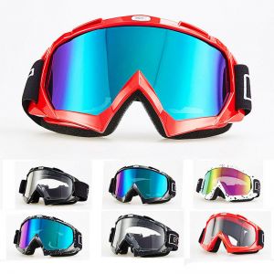 MOTO אתר הדילים המוטוריים משקפי מבוגרים  Off Road Motorcycle Goggles Motocross ATV Dirt Bike Anti-UV Dust Racing Glasses