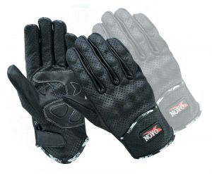 MOTO אתר הדילים המוטוריים כפפות מבוגרים Vented Leather Motorbike Motorcycle Gloves Knuckle Shell Protection Summer