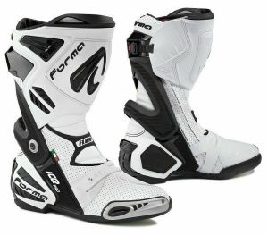 MOTO אתר הדילים המוטוריים מגפי שטח New Forma Ice Pro Flow motorcycle boots mens white road racing track race motogp