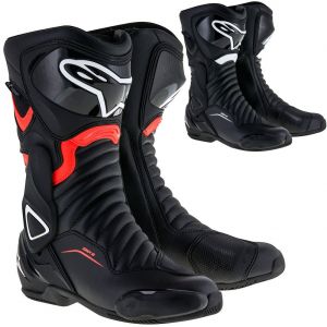 MOTO אתר הדילים המוטוריים מגפי שטח Alpinestars SMX-6 V2 Drystar Mens Street Riding Cruising Motorcycle Boots