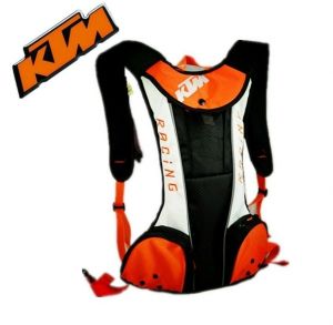 MOTO אתר הדילים המוטוריים תיקים, תיקי גב וערכות שתיה New White KTM Motorcycle Bike Riding Water Bag Hydration Camel Pack Backpack 2L.