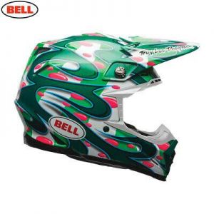    Bell MX Moto-9 Flex Motocross Helmet Mcgrath Green Replica Size XX Large