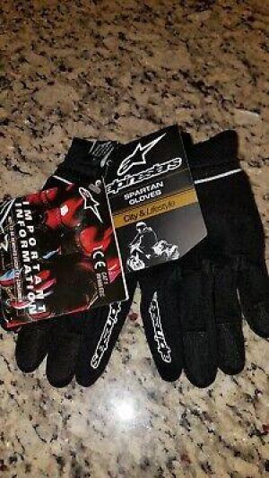 Alpinestars Spartan Motorcycle Gloves Black Size XXL