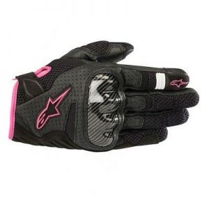 Alpinestars Stella Ladies SMX-1 AIR V2 Fuchsia/pink Short Women Motorcycle Glove