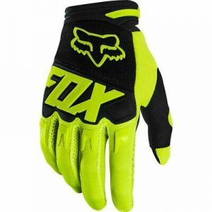 Fox Racing Dirtpaw Adult Motocross MX Mtb Bike Off Road Gloves Yellow size Small