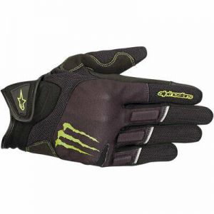 Alpinestars Mens Monster Energy Raid Motorcycle Gloves Size: 3XL