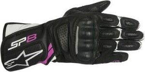 Alpinestars Stella SP-8 V2 Leather Glove Black/White/Pink XS