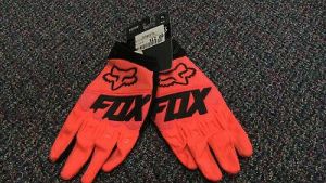 Fox Racing Dirtpaw Race Gloves -Orange- X-Large