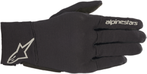 Alpinestars Reef Street Gloves - Black Reflective / All Sizes
