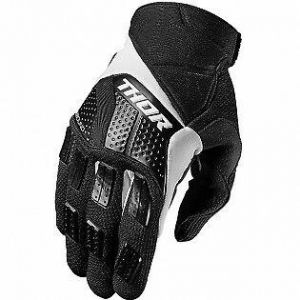 MOTO אתר הדילים המוטוריים כפפות מבוגרים Thor Rebound Black/white gloves