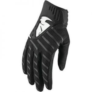 Thor Rebound Gloves OffRoad MX Motocross Enduro MTB BMX Adults - Black / White