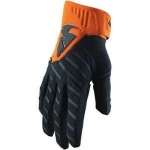 Thor Rebound S20 Gloves OffRoad MX Motocross Enduro MTB BMX Adults - Orange/Navy