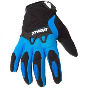 Thor Spectrum Blue/Black Gloves