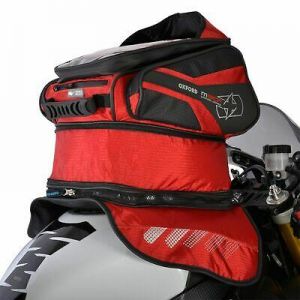 Oxford M30R Motorcycle Motorbike 30L Capacity Magnetic Tank Bag - Red - OL246
