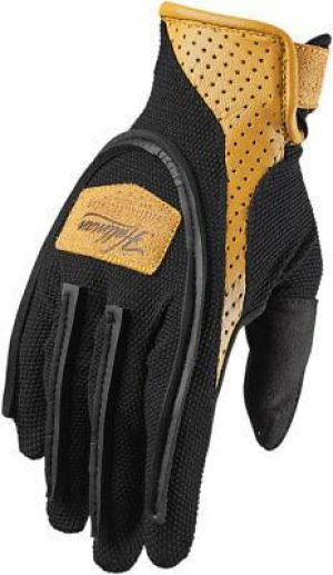 THOR MX Motocross 2018 Mens HALLMAN Digit Gloves (Black/Tan) Choose Size