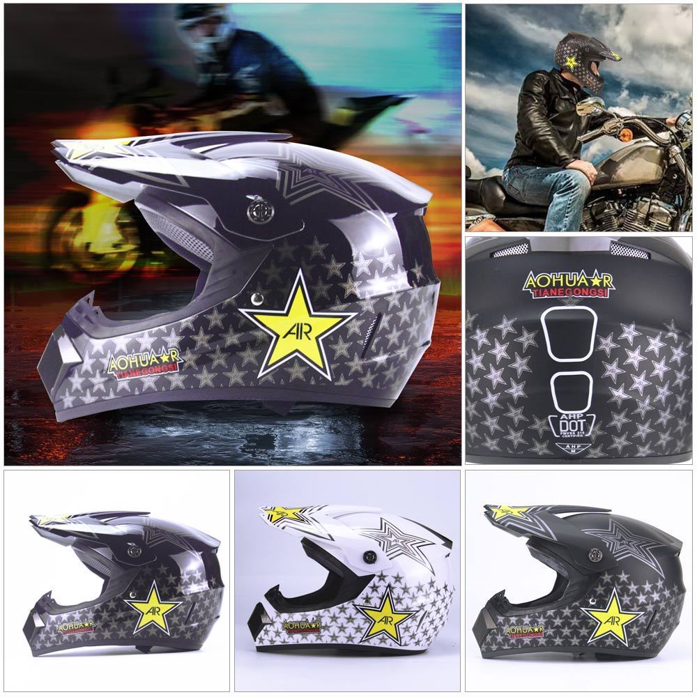MOTO אתר הדילים המוטוריים קסדות מבוגרים Moto Off-Road Motorcycle Motocross Helmets ATV Dirt Bike Downhill MTB Racing New