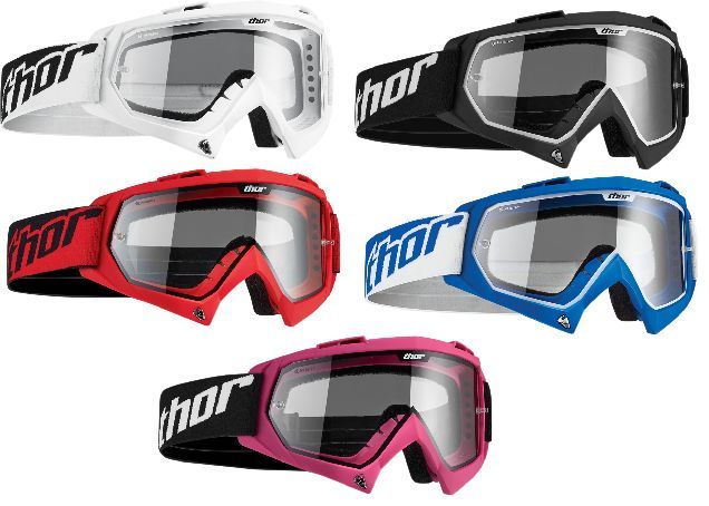 MOTO אתר הדילים המוטוריים משקפי ילדים Thor Enemy Kids Youth Goggle Motorcycle Mx Racing ATV Dirt Bike Offroad Utv 