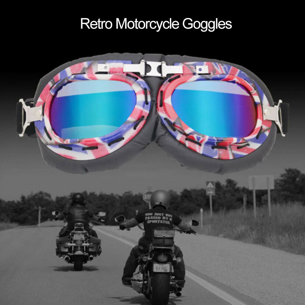 MOTO אתר הדילים המוטוריים משקפי מבוגרים  Motorcycle Goggles Motocross Glasses Biker Eyewear Dust-proof UV Protection Y0L3