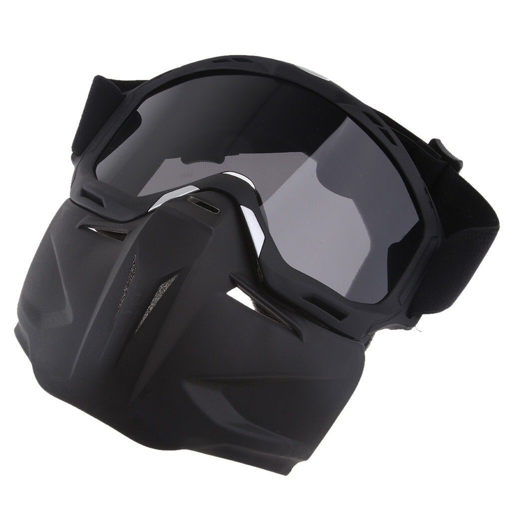 MOTO אתר הדילים המוטוריים משקפי מבוגרים  Motorcycle Snowmobile Goggles Face Mask Helmet Protective Glasses Anti Dust