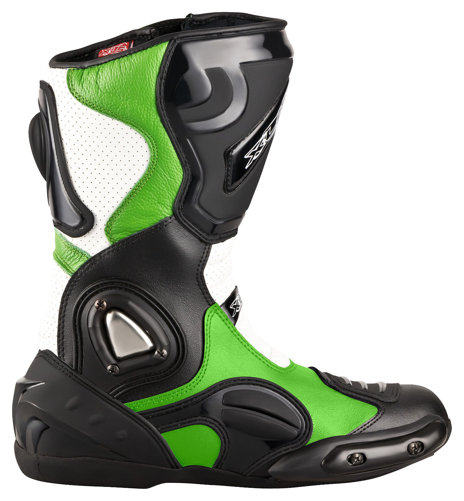 MOTO אתר הדילים המוטוריים מגפי שטח New High Quality Xls Motorcycle Boots Racing Boots Black Green White Size 40-47